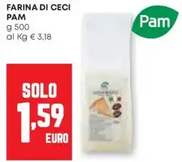 Pam Farina di ceci PAM offerta