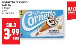 Pam Cornetto classico ALGIDA offerta