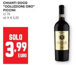 Pam Chianti docg "collezione oro" PICCINI offerta