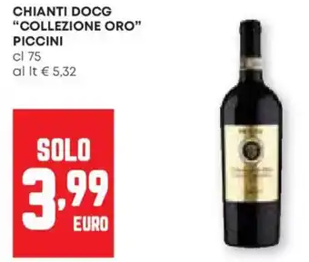 Pam Chianti docg "collezione oro" PICCINI offerta