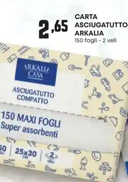 Pam Carta asciugatutto ARKALIA offerta