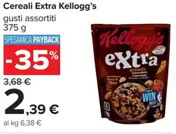 Carrefour Cereali Extra Kellogg's offerta