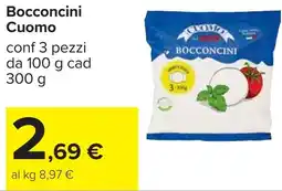 Carrefour Bocconcini Cuomo offerta