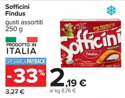 Carrefour Sofficini Findus offerta