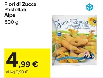 Carrefour Fiori di Zucca Pastellati Alpe offerta