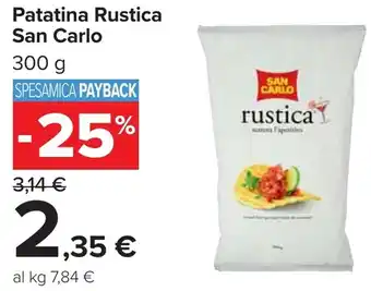 Carrefour Patatina Rustica San Carlo offerta