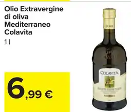 Carrefour Olio Extravergine di oliva Mediterraneo Colavita offerta