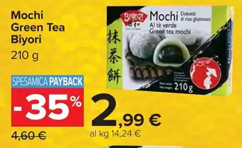 Carrefour Mochi Green Tea Biyori offerta