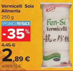 Carrefour Vermicelli Soia Alimenta offerta