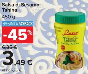 Carrefour Salsa di Sesamo Tahina offerta