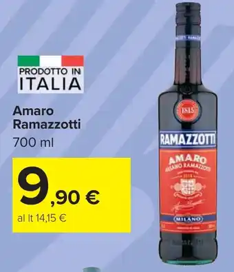 Carrefour Amaro Ramazzotti offerta