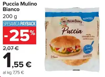 Carrefour Puccia Mulino Bianco offerta