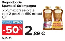 Carrefour Bagnodoccia Spuma di Sciampagna offerta