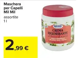 Carrefour Maschera per Capelli Mil Mil offerta