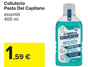 Carrefour Collutorio Pasta Del Capitano offerta