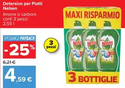 Carrefour Detersivo per Piatti Nelsen offerta