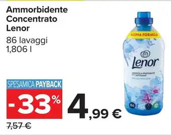 Carrefour Ammorbidente Concentrato Lenor offerta