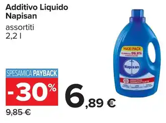 Carrefour Additivo Liquido Napisan offerta