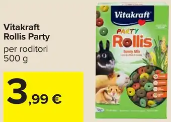 Carrefour Vitakraft Rollis Party offerta