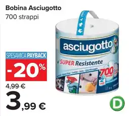 Carrefour Bobina Asciugotto offerta