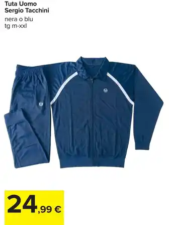 Carrefour Tuta Uomo Sergio Tacchini offerta