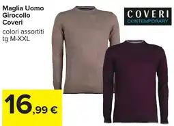 Carrefour COVERI Maglia Uomo Girocollo offerta