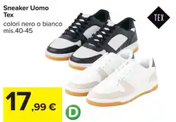 Carrefour Sneaker Uomo Tex offerta