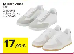 Carrefour Sneaker Donna Tex offerta