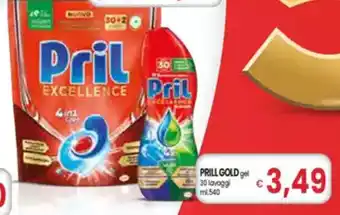 Famila PRILL GOLD gel 30 lavaggi offerta