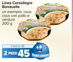 Carrefour Linea Cereallegre Bonduelle offerta