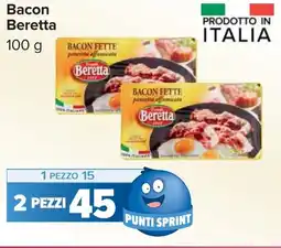 Carrefour Bacon Beretta offerta