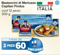 Carrefour Bastoncini di Merluzzo Capitan Findus offerta