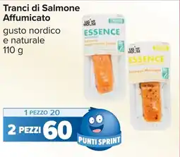 Carrefour Tranci di Salmone Affumicato offerta