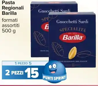 Carrefour Pasta Regionali Barilla offerta