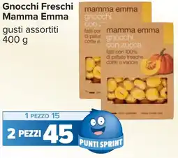 Carrefour Gnocchi Freschi Gnocchi Freschi Mamma Emma gusti assortiti offerta