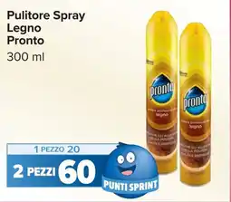 Carrefour Pulitore Spray Legno Pronto offerta