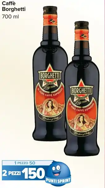 Carrefour Caffè Borghetti offerta