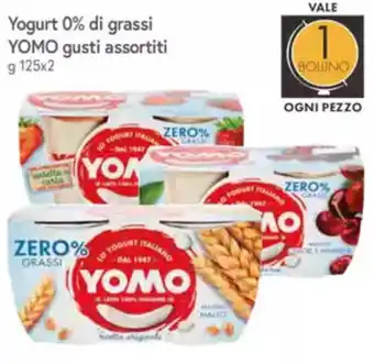 Famila Yogurt 0% di grassi YOMO gusti assortiti offerta