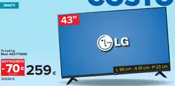 Carrefour Tv Led LG Mod. 43UT73006 offerta