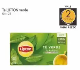 Famila Te LIPTON verde filtri 25 offerta