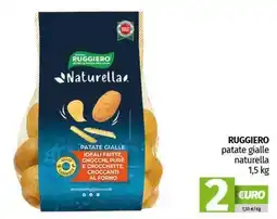 Pam RUGGIERO patate gialle naturella offerta