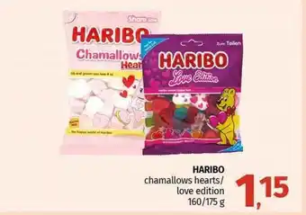 Pam HARIBO chamallows hearts/ love edition offerta