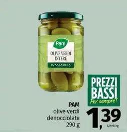 Pam PAM olive verdi denocciolate offerta