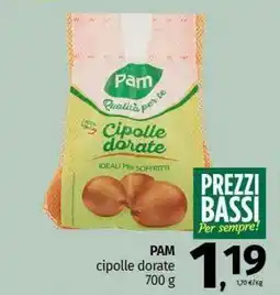 Pam PAM cipolle dorate offerta