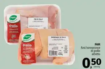 Pam PAM fusi/sovracosce di pollo offerta