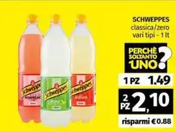 Pam SCHWEPPES classica/zero offerta