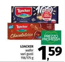 Pam LOACKER wafer offerta