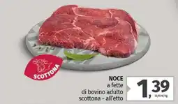 Pam NOCE a fette di bovino adulto scottona offerta