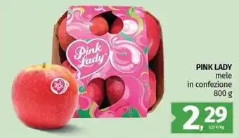 Pam Pink lady mele in confezione offerta