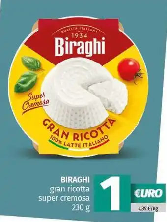 Pam BIRAGHI gran ricotta super cremosa offerta